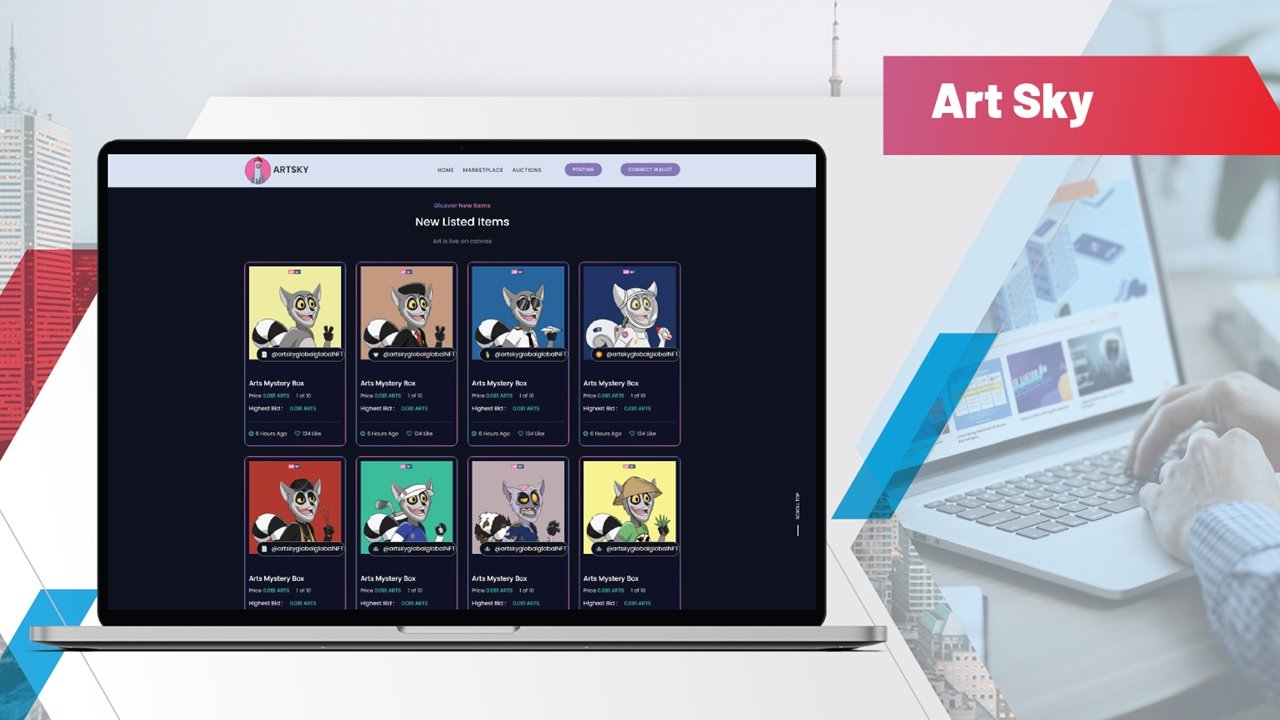 Art Sky NFT Marketplace